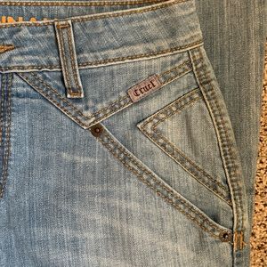 Cruel Denim Hannah Flare Leg Jeans. Size 29/7 R